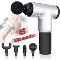 Hot Selling Electric Muscle Relaxation Fascia Gun Portable Fascia Gun With 4 Different Functional Tool Heads