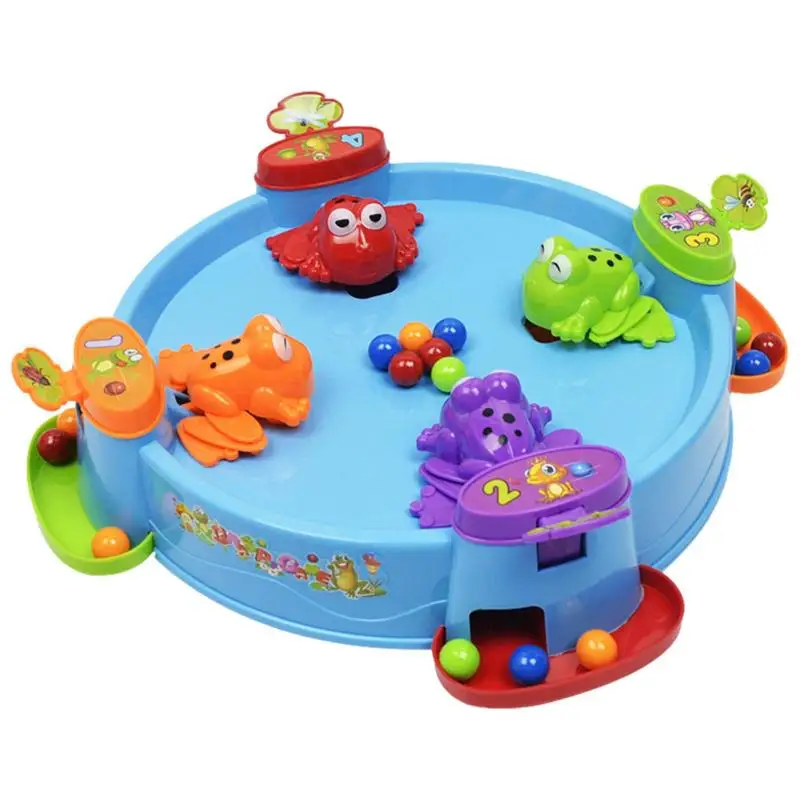 

Hungry Frogs Board Game Hungry Frog Eating Beans Toy Interactive Board Frog Games Educational Hungry Frogs Game