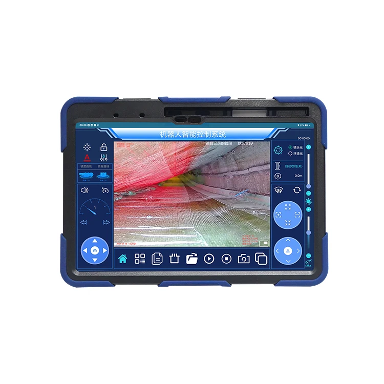 Caméra robotique sur chenilles d'inspection de tuyaux d'eaux usées CCTV à vendre