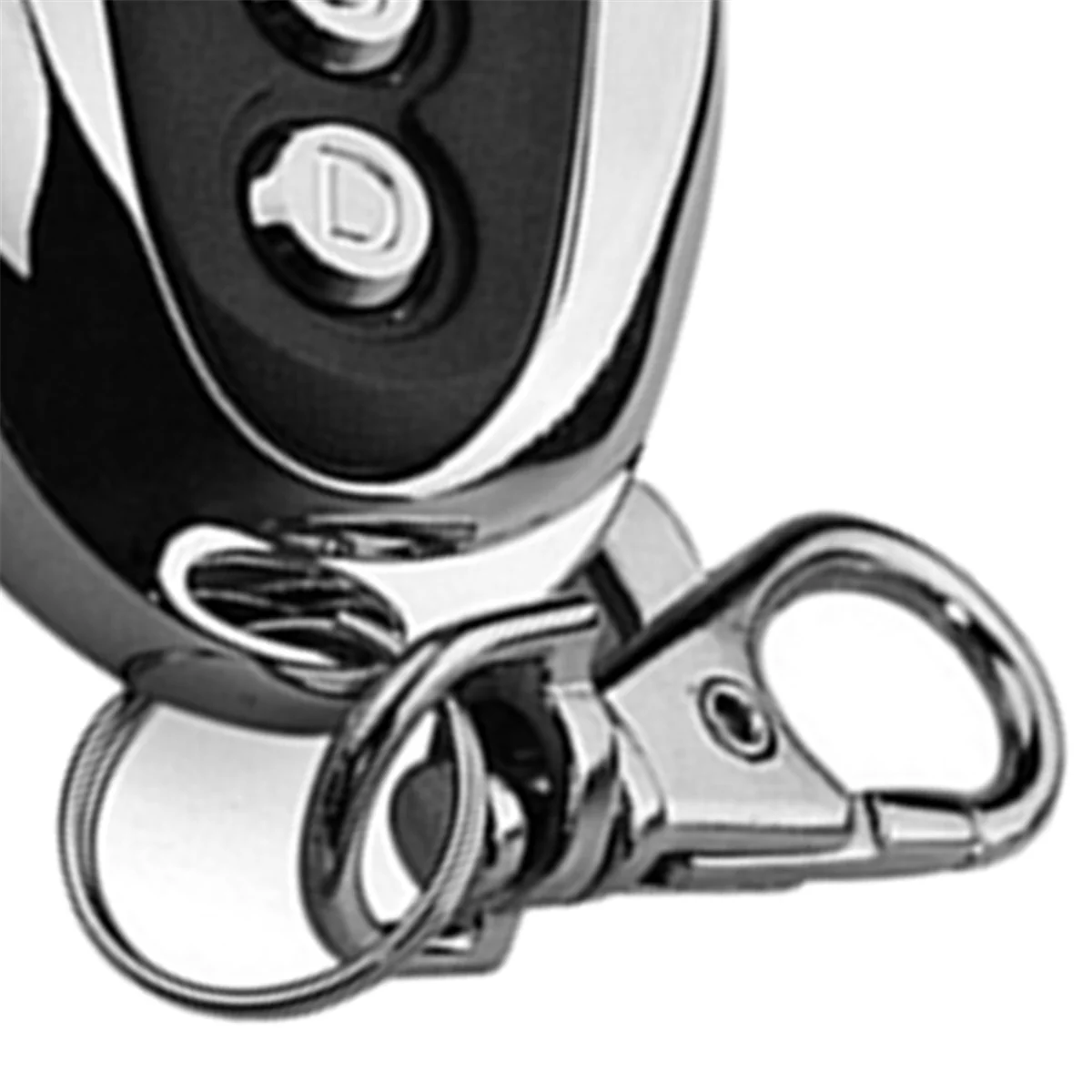 SEMOIC 433 МГц дистанционный дубликатор с фиксированным кодом, металлический пульт дистанционного управления для гаражных ворот, электрический механизм открывания дверей автомобиля от лица до лица