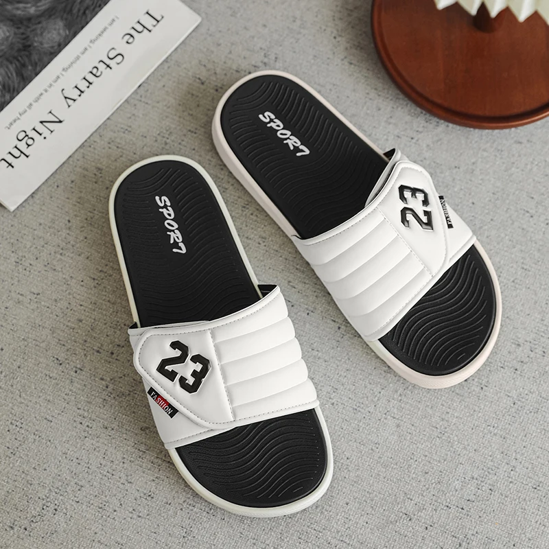 Summer Men Shoes Slippers Ladies Casual Beach Outdoor Sandals EVA Non-Slip Slides Fashion Flats Flip Flops Luxury Household