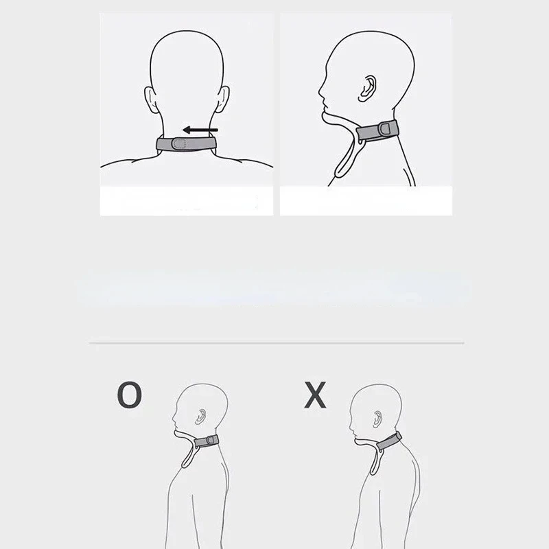 Anti-druppel neksteun - Comfortabel ontwerp, dagelijks nekontspanningshulpmiddel voor natuurlijke houding