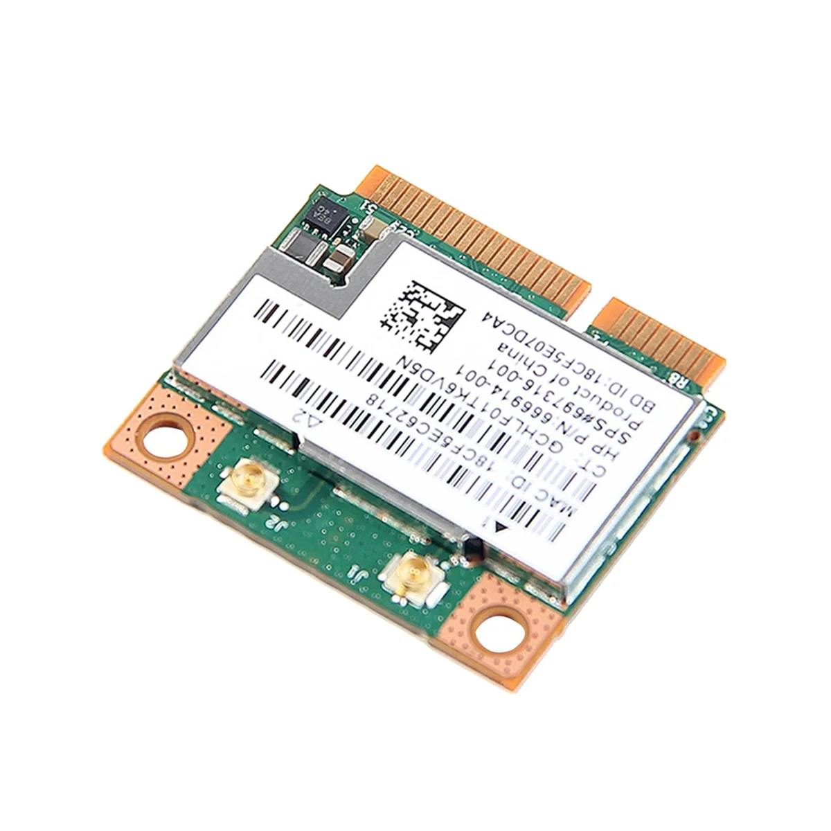 AT87-BCM 943228 HMB WiFi カード ネットワーク カード デュアル バンド 300Mbps Bluetooth4.0 802.11A/B/G/N ミニ PCI-E ラップトップ WLAN アダプター