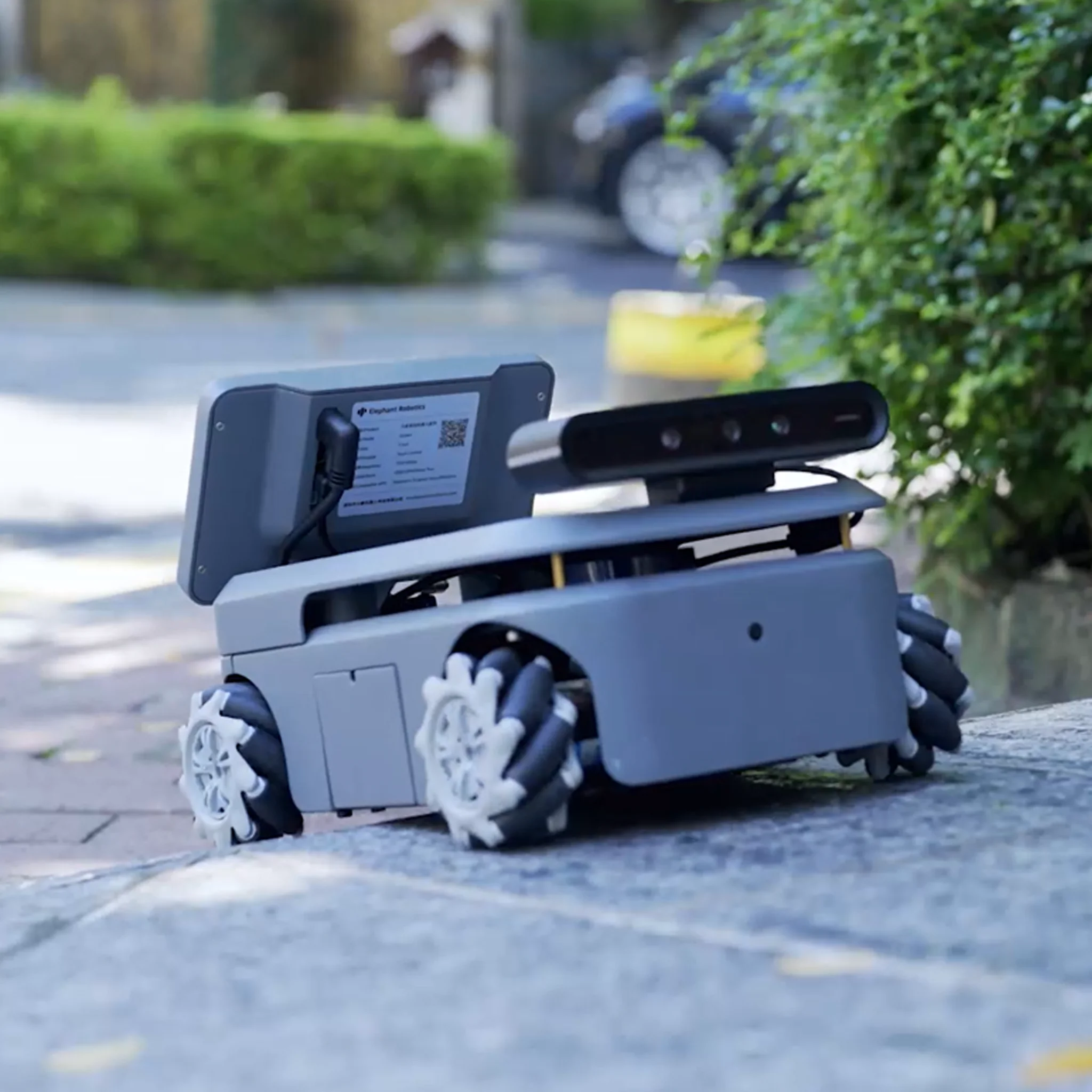 Elephant Robotics MyAGV 2023 PI:  Robot Mobile Platform Autonomous Navigation Smart 4-Wheel Drive Vehicle (Gamepad Included)