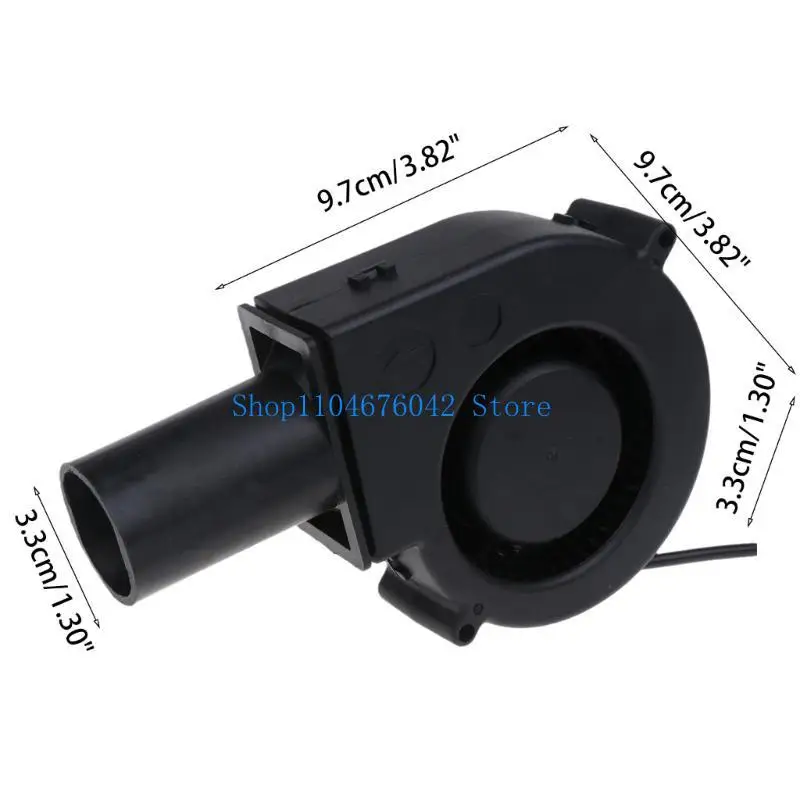 5asd شواء مروحة PWM منفاخ 97x97x33 مللي متر 12 فولت 2A تدفق الهواء كبير 110-240 فولت التيار المتناوب بالطاقة مروحة قابل للتعديل
