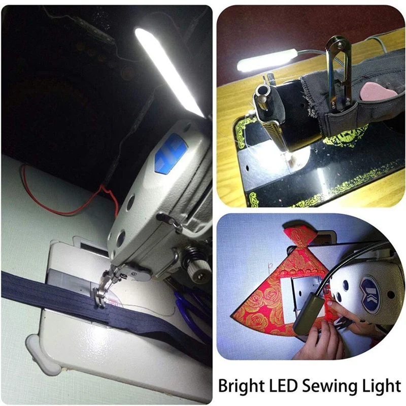 Promotion! Dimmable 30 LED Sewing Machine Light Sewing Lighting For Workbench Lathe Drill Press Flexible Arm Work Lamp