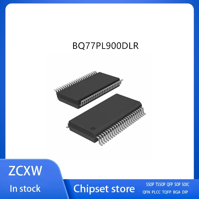 

10Pcs/Lot BQ77PL900 BQ77PL900DL BQ77PL900DLR SSOP48