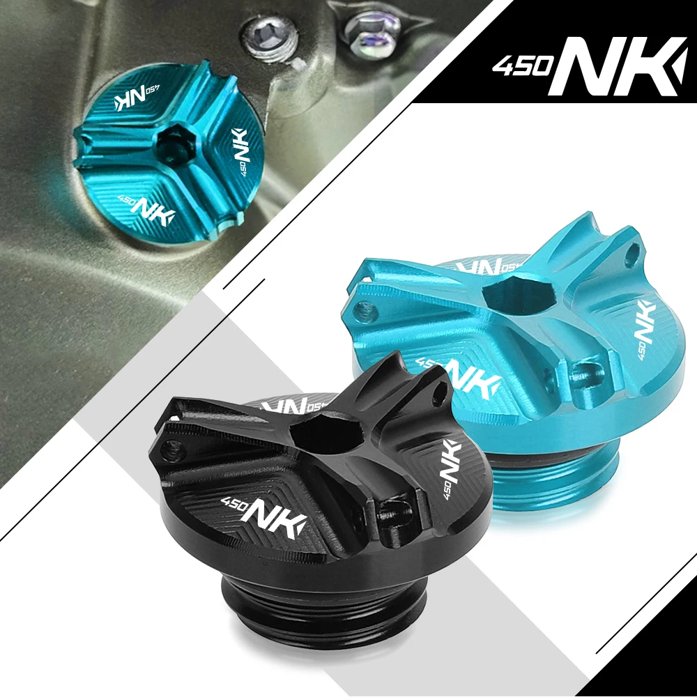 

For CFMOTO CF MOTO 450NK 450 NK 450 NK450 2023 2024 2025 Motorcycle Accessories CF450NK Engine Oil Filler Cap Oil Plug Cover