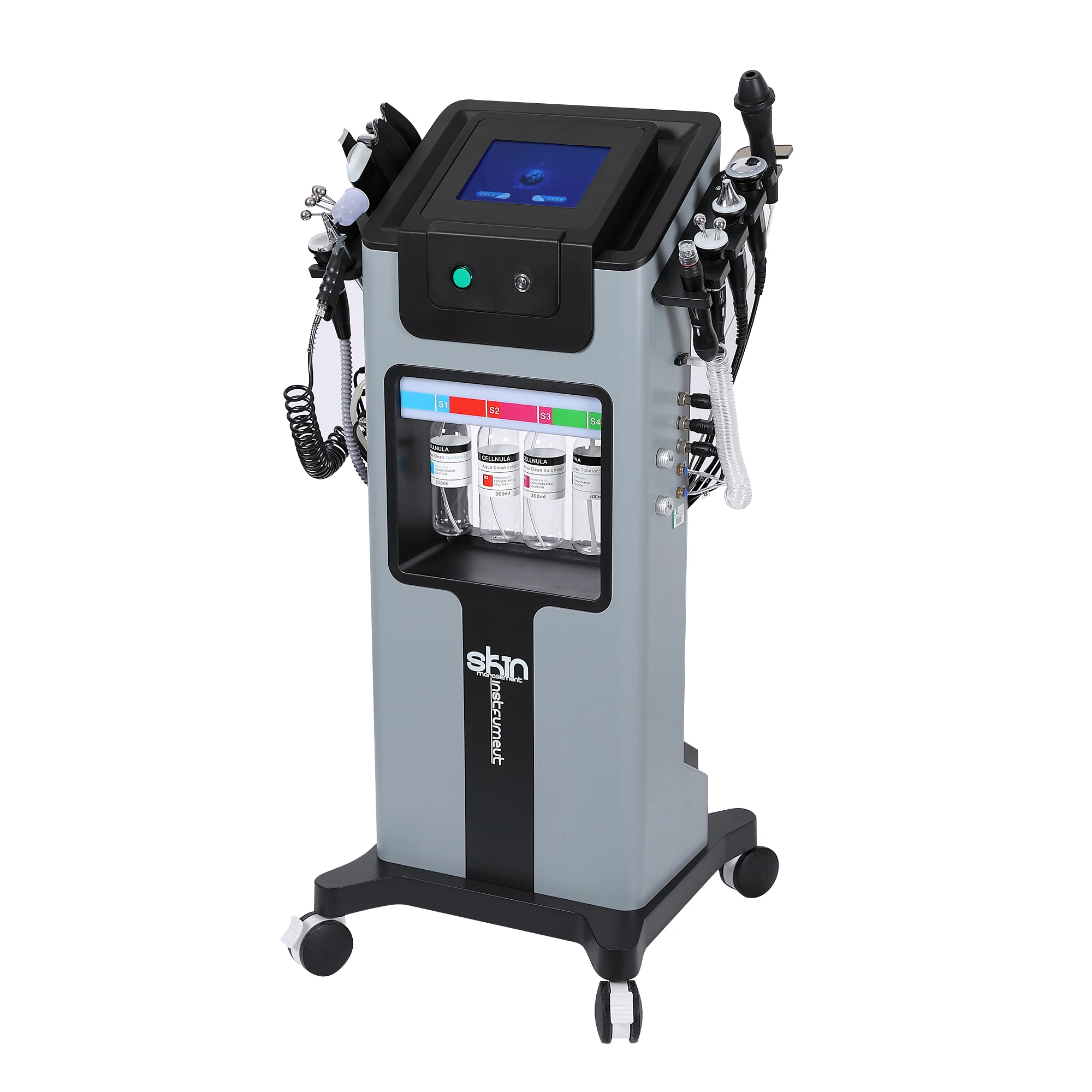 11 in 1 Multifunctional Skin Analyzer Spa Machine Hydra Dermabrasion Machine Skin Care Beauty Instrument