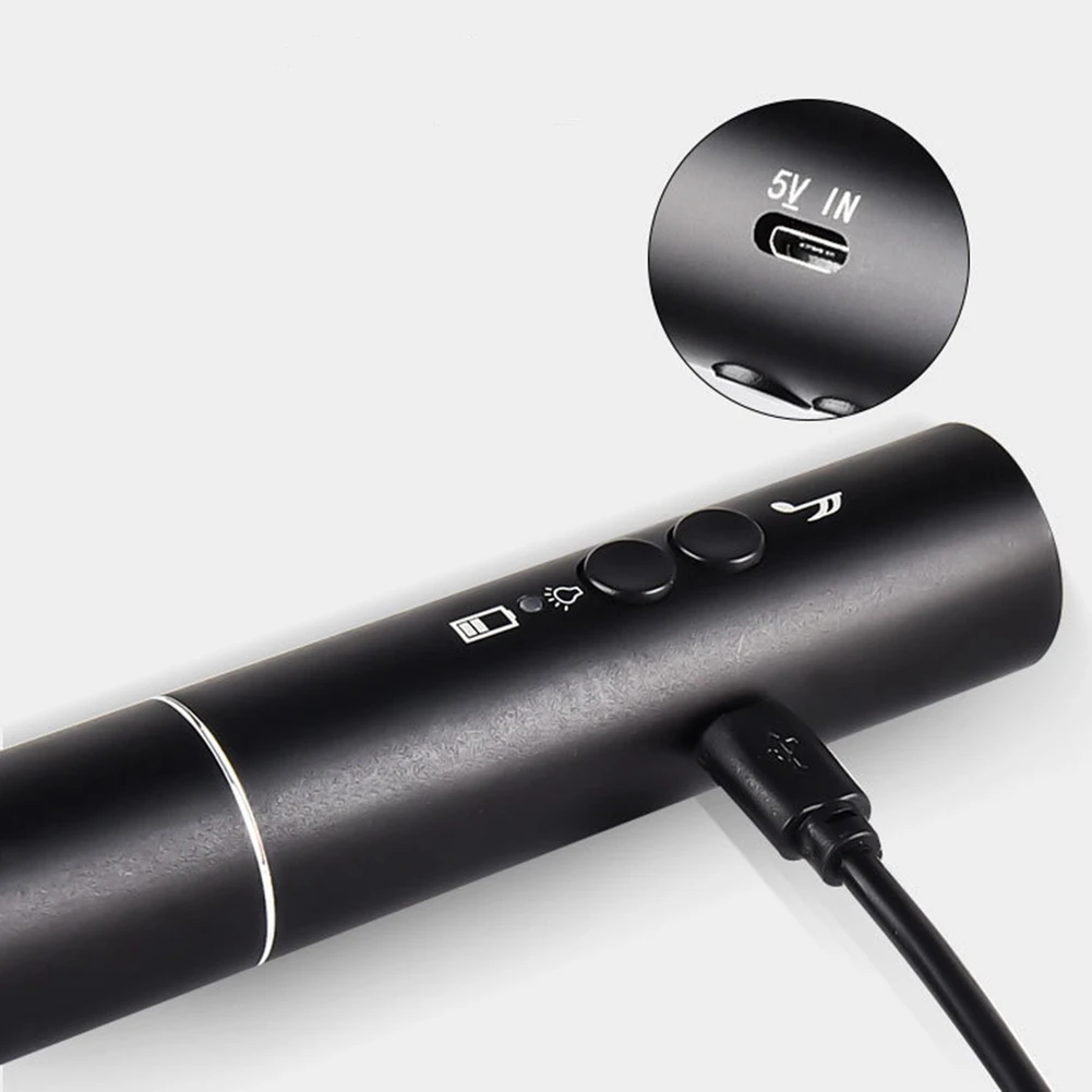 

Практичный электронный свисток с высоким децибелом USB для уличного движения, футбола, баскетбола, тренировочный свисток для судьи