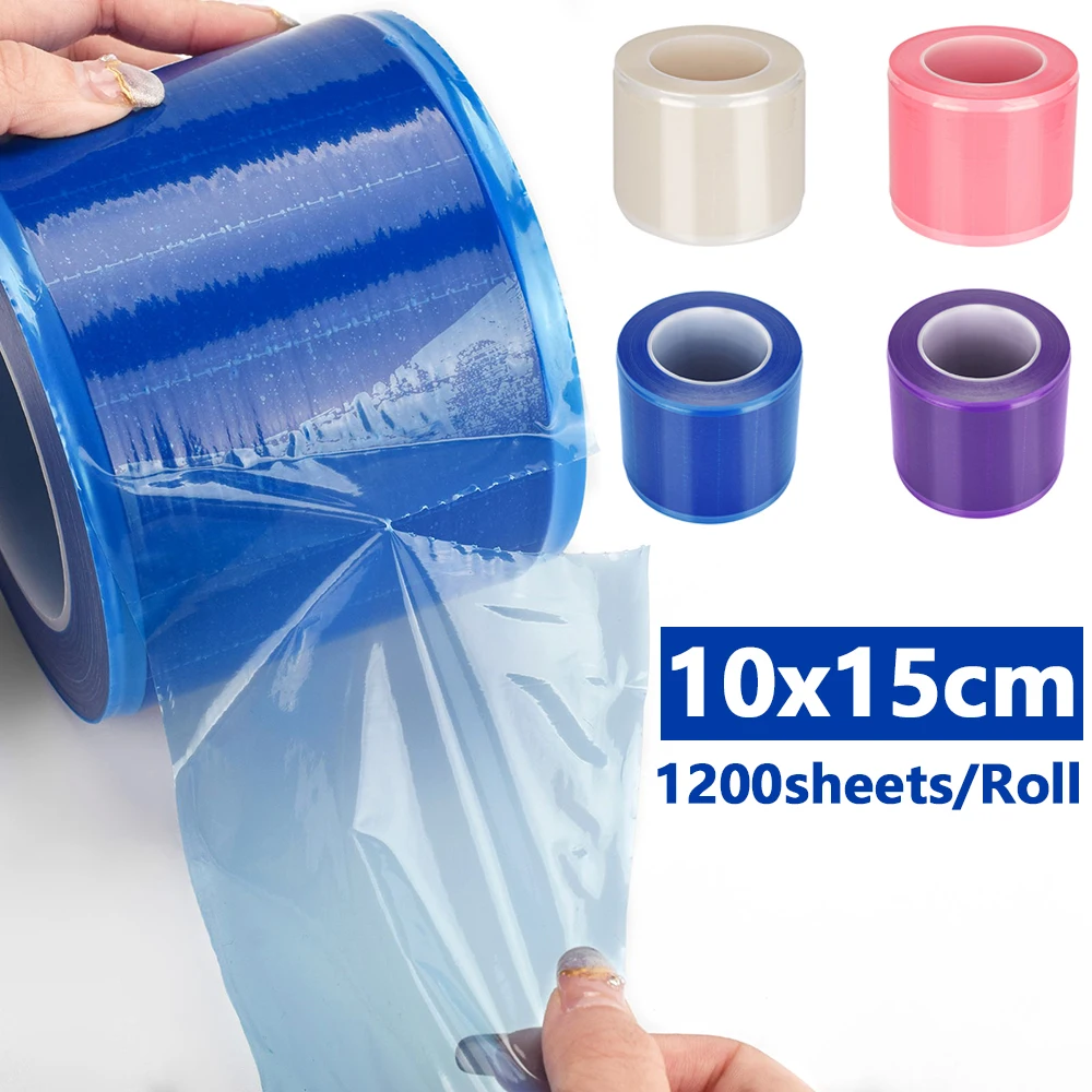 

1200pcs/Roll Tattoo Film 10x15cm Waterproof Anti-Fouling Disposable Protective Barrier Sticker for Tattoo Accessories