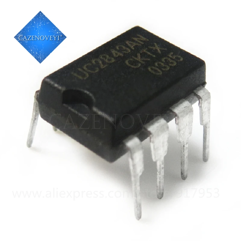 10pcs/lot UC2843 UC2843B UC2843AN DIP-8 In Stock