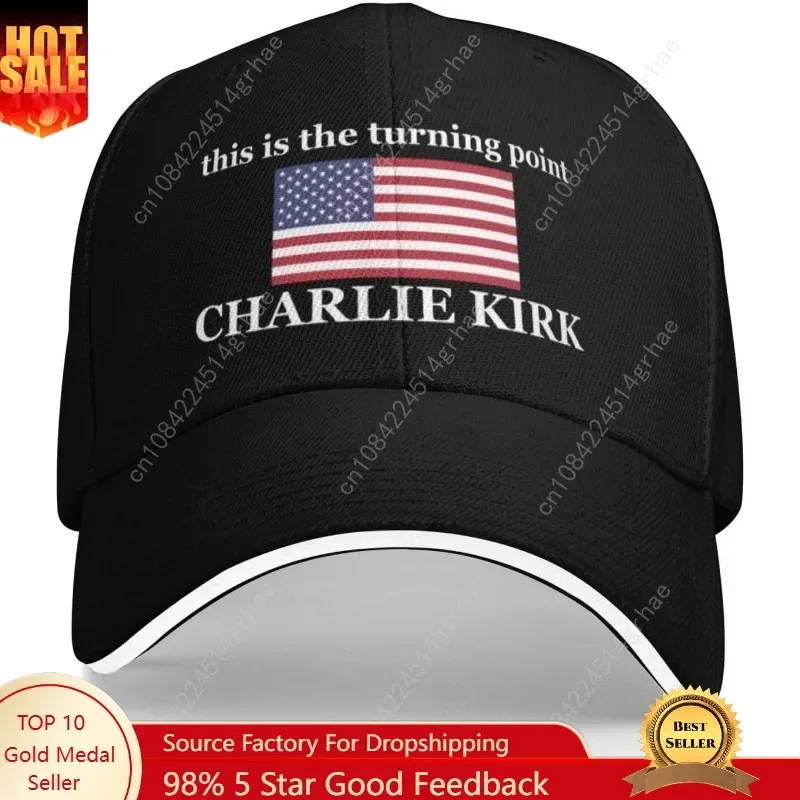 

This is The Turning Point Hat Pray for Charlie Kirk Hat for Men Women Adjustable Mens Baseball Hats Cap