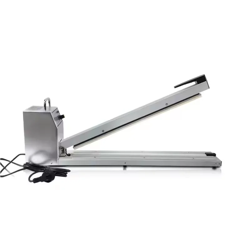 

Easy Operation Heat Sealer 500mm Aluminium Shell Hand Press Plastic Bag Hot Sealing Machine