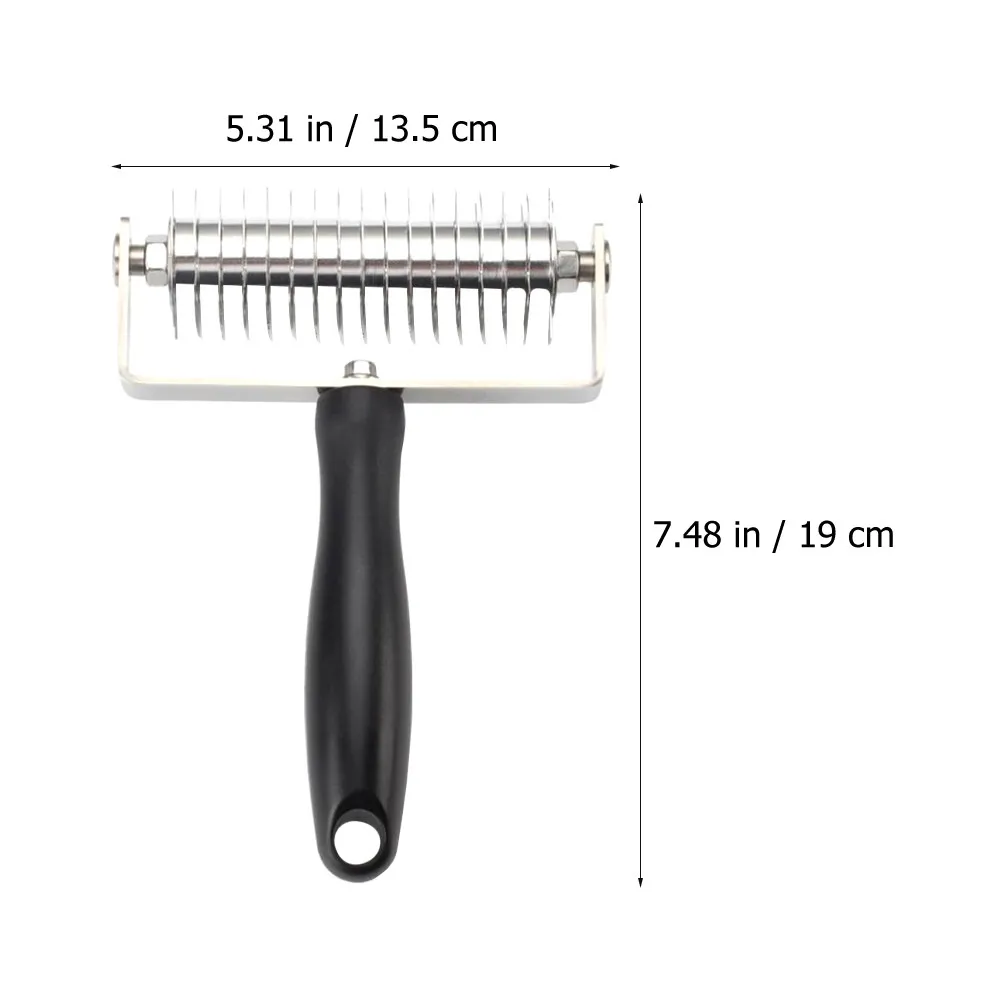 1Pcs Lattice Rolling Tool Multifunction Dough Lattice Cutter for Pastry Making Pie Crust Cookies Chocolate Bread Pizza Baking