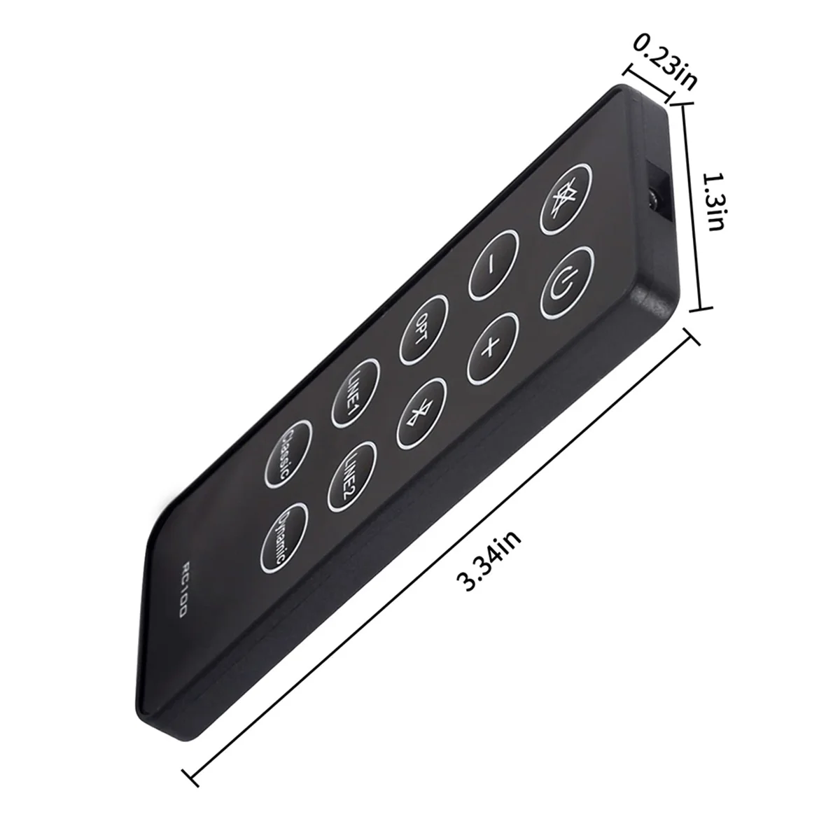 A43M Replace RC10D RC100 Remote Control for Edifier R2000DB Soundbar Powered Bluetooth Bookshelf Speakers