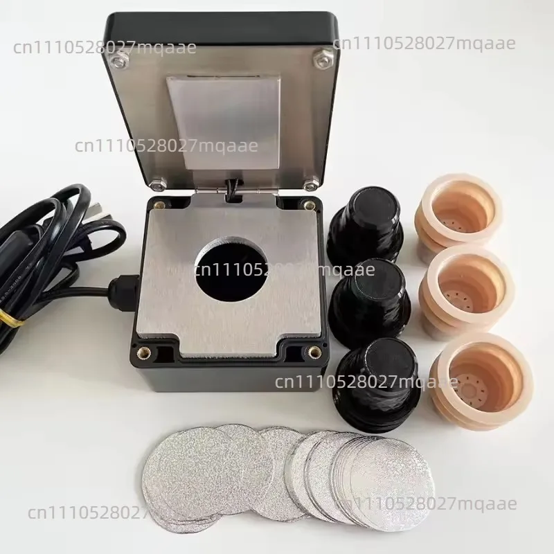 Electric Coffee Capsule Sealing Machine Portable Aluminum Foil Nespresso Capsule Sealer With Capsule Shells Foils