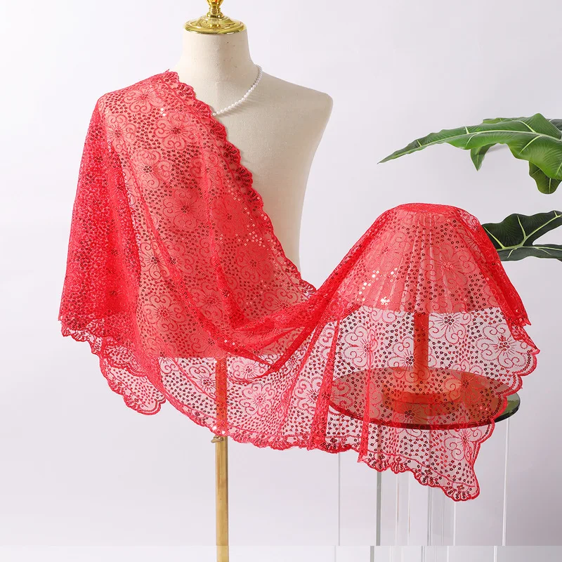 

1920s Sequined Floral Embroidery Evening Dresses Shawls Wedding Bridal Bridesmaid Shawl Scarf Banquet Lady Capes Wraps