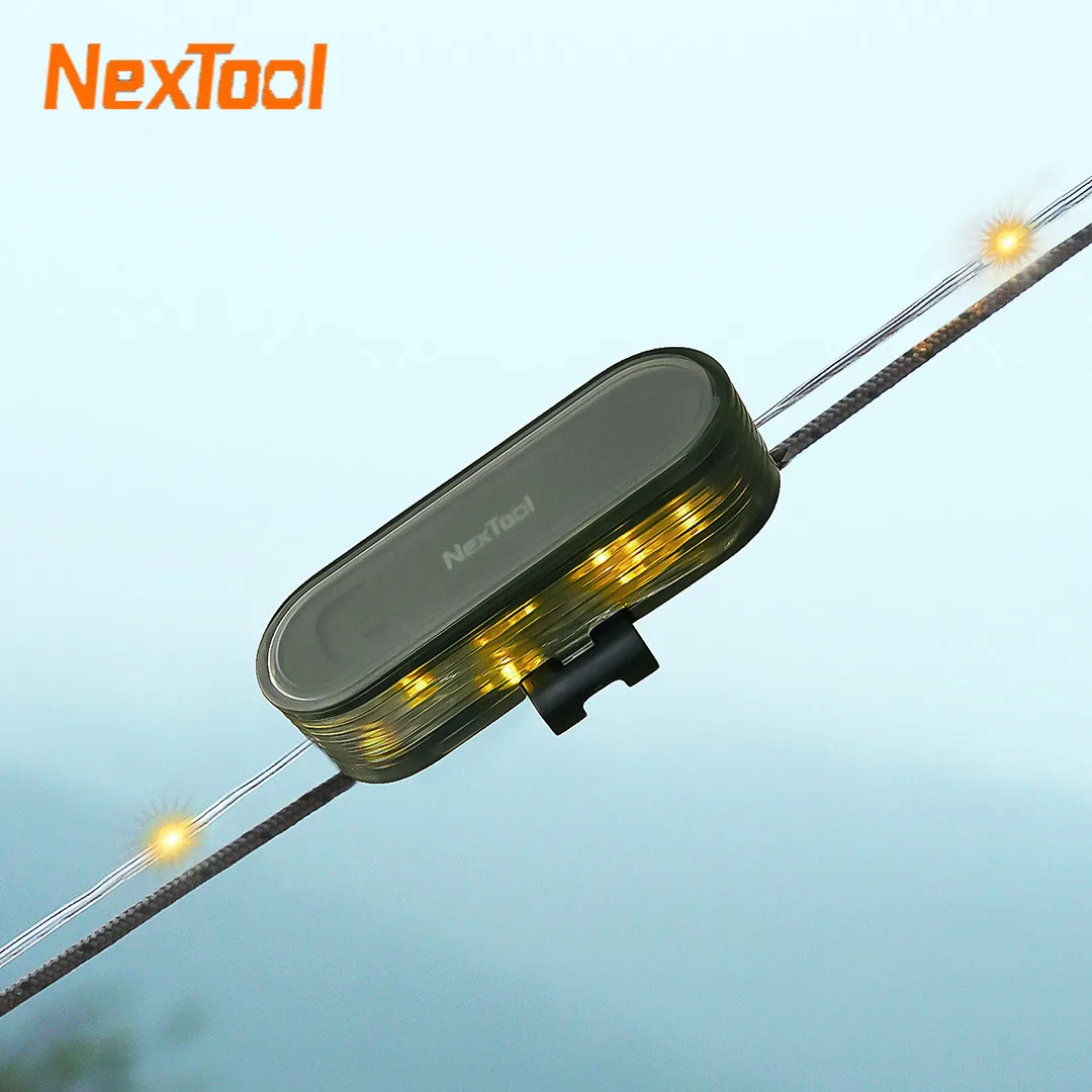 New Xiaomi Nextool Star Lights Signal Warning Light Outdoor Camping Atmosphere Lights Mini Portable Camping Tent Decoration Lamp