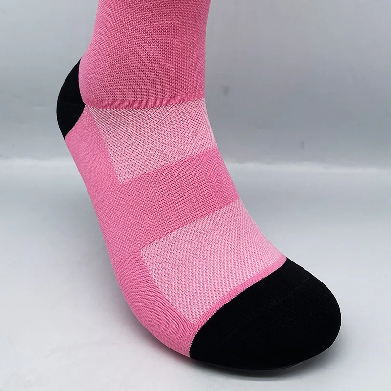 WRELS 1/2/3 Paar Radsocken für Herren und Damen, Terry-Unterseite, gepolsterte Laufsocken, Fußgewölbeunterstützung, Basketball, Sport, Kompressionssocken – Detail 10