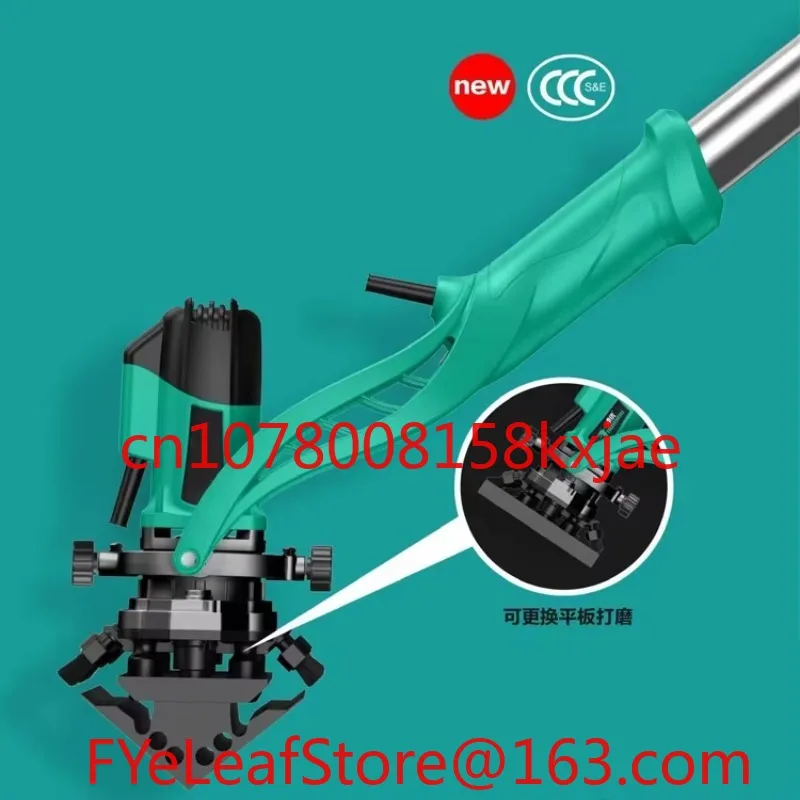 ماكينة سنفرة الحوائط الجافة بقدرة 700 وات على شكل زرافة مثلثة