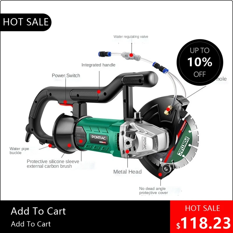 

1800, 3500 Вт долбежный станок, беспыльная вода, электрическая установка, инженерная стена, скрытая линия, канавка, 19