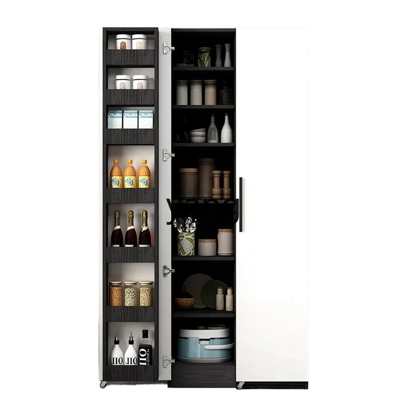 

LH side storage cupboard bowl household storage storage wall high cabinet living room
