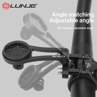 Adjustable Bicycle Code Table Holder for Mountain Road Bike Camera,Light Bracket,Ultralight Extended Code Table Base