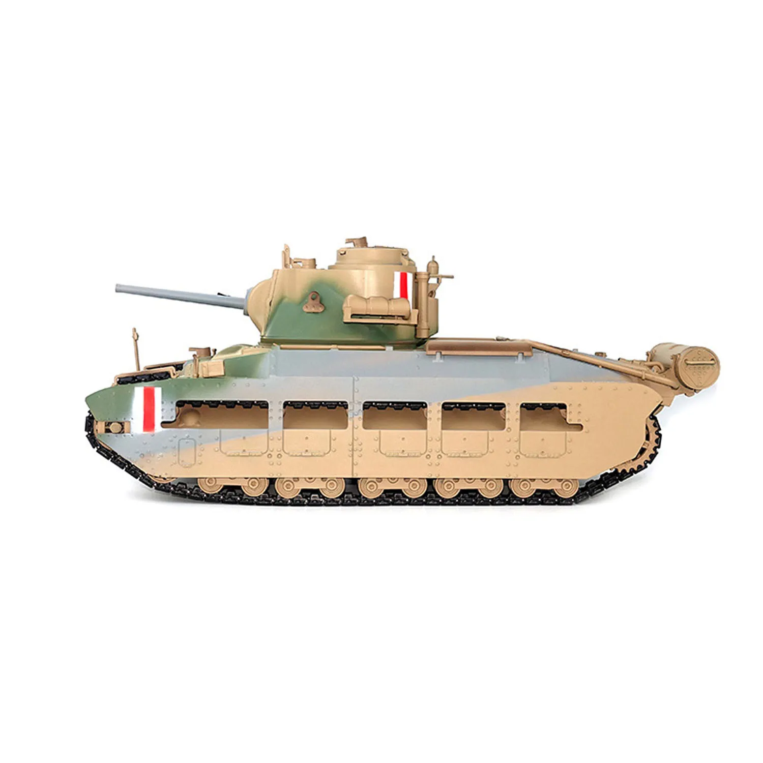 

1/16 Infrared System Tongde RC Tank Matilda III IV 320 Rotating Turret Lights Sounds All Metal Wheels Battery Ready to Run