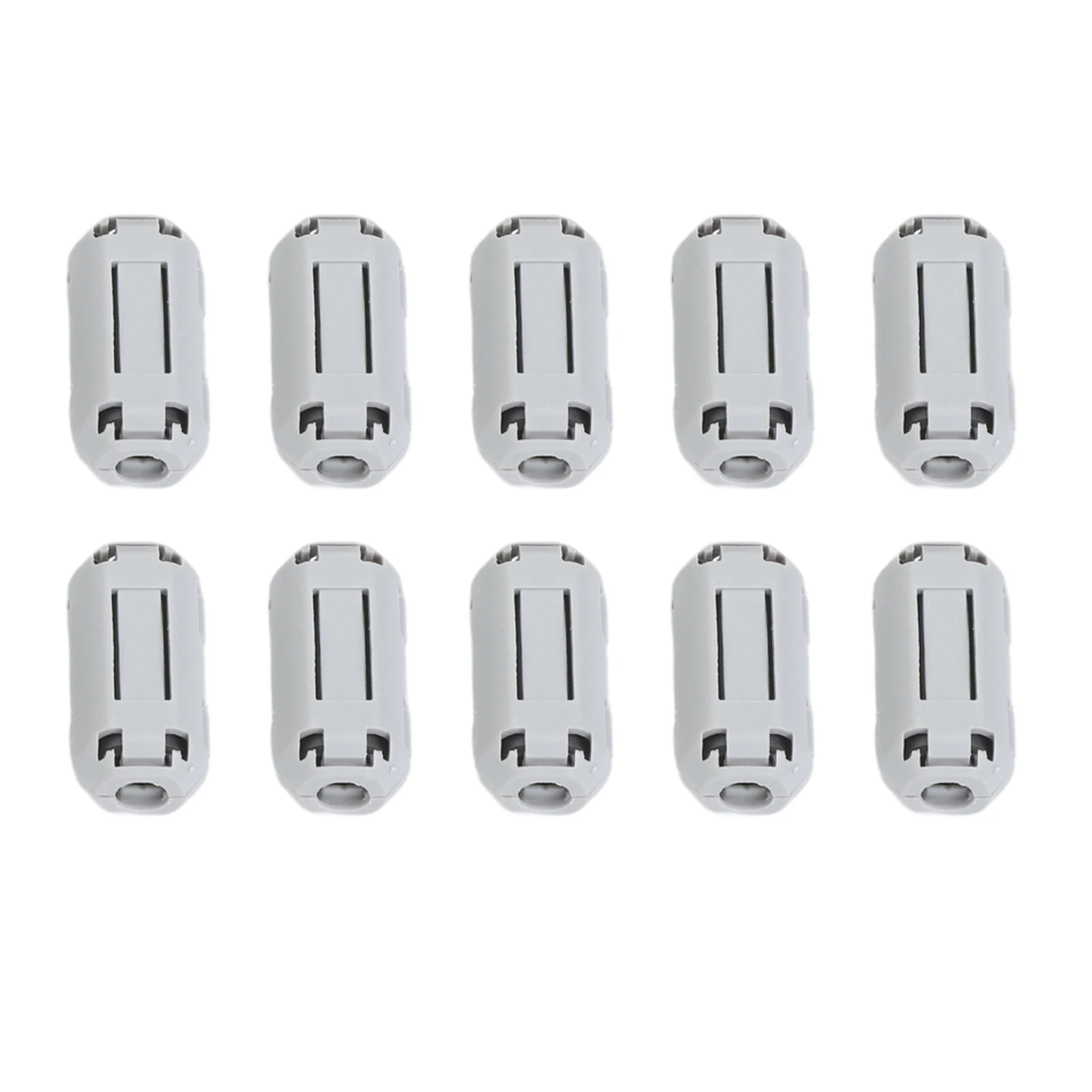 

10 Pack Ferrite Ring Core Noise Suppressor Clips for USB and Headphone Cables Electromagnetic Interference Reduction