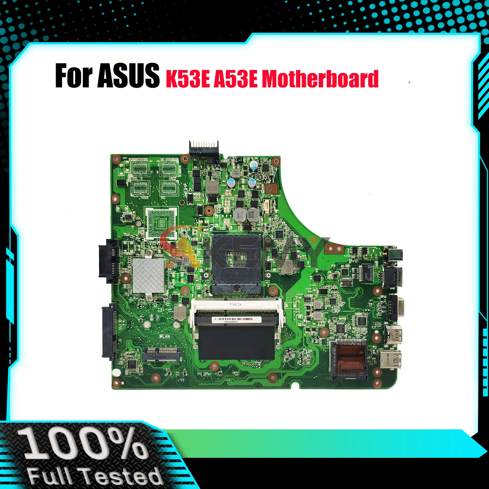 

Материнская плата K53E для ноутбука ASUS K53E K53E, материнская плата для ноутбука Цей товар в наличии, 100% тестирование, ОК, быстрая доставка, высокое качество