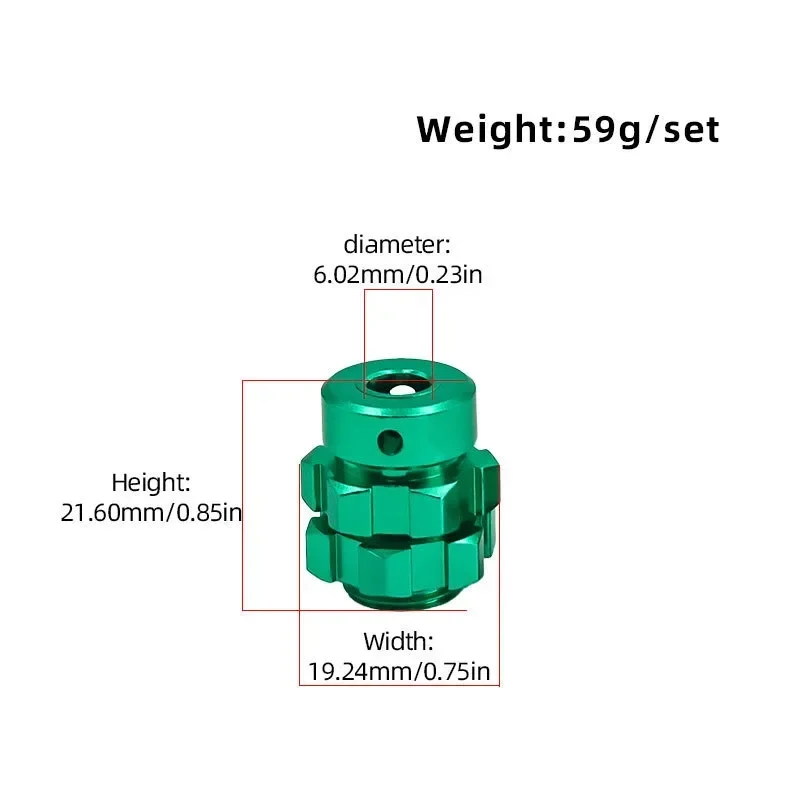 Adaptador de cubo hexagonal de rueda extendida de Metal 6469 5854 para 1/10 e-revo t-maxx RC accesorios de piezas de actualización de coche