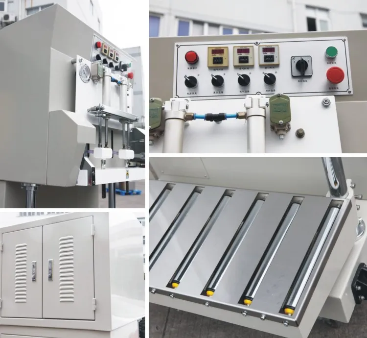DZQ-600L/S Hualian Nitrogen Gas Flushing Heavy Duty Big Plastic Bag Food Sealer Vacuum Packing Machine