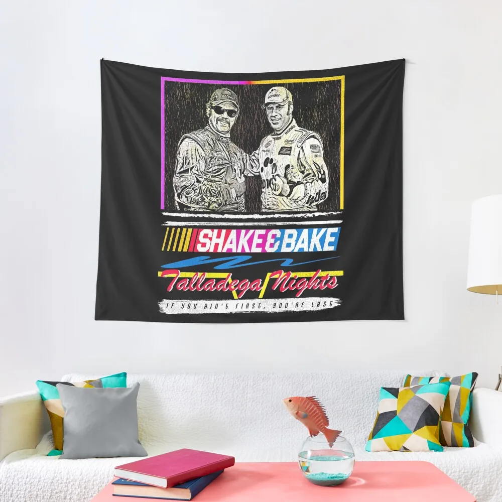 

SHAKE N BAKE Race Day Colorway Tapestry Home Decorating Wallpaper Aesthetic Room Decors Tapestry