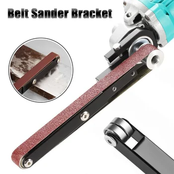 Belt Sanders Conversion Kit for Precision DIY Work Metal Wood Sander Grinding Machine Bracket for Precision DIY Work