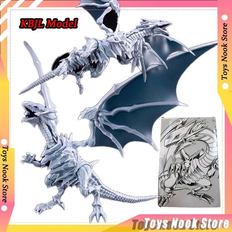 

Yu Gi Oh KBJL Model Blue Eyes White Dragon Anime Action Figure FRS Figurine Toy KO Assembly Model Collection Statue Gift Toys
