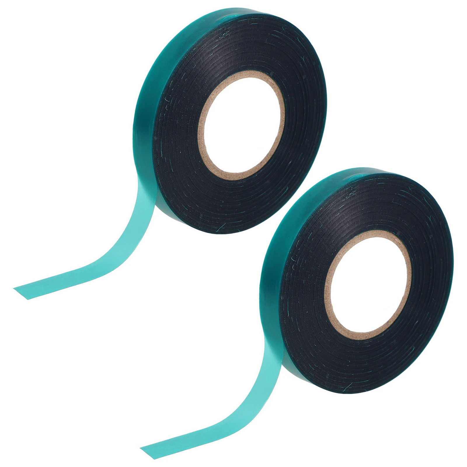 

2 Rolls Elastic Plant Tape for Gardening Lattice Fruits Pvc Tree Grafting Nursery Plants Ties Reusable Bands Green Color Plant