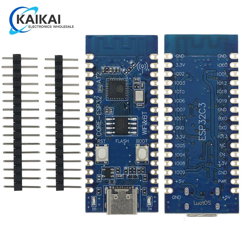 ESP32-C3 Core Board Development Board 2.4G WIFI Bluetooth-compatible Module CH343P 32Pin for Verifying ESP32C3 Chip Function