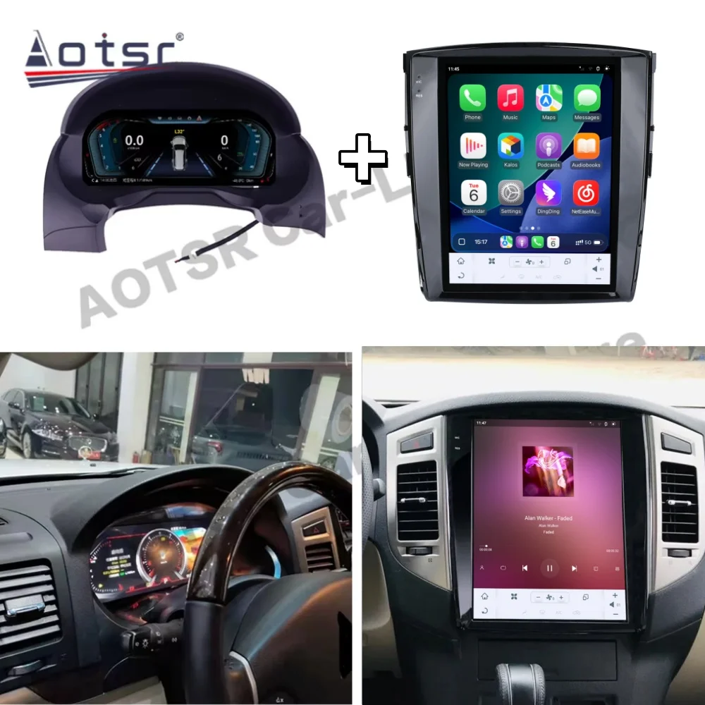 

Автомагнитола Qualcomm 8-ядерная для Mitsubishi Pajero 2007-2020 с Android Auto, CarPlay, GPS-навигацией, IPS-экраном и стереоприемником