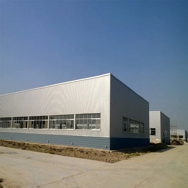 custom.Stock House Entrepot Prefabrique Prefabricated Warehouse Metal Construction