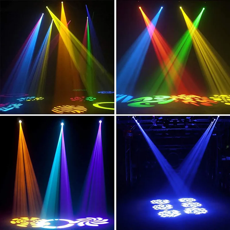 LED 빔 및 LED 스트립 이동 헤드 라이트, 디스코 DJ 파티 조명, 클럽 바 고보 라이트, Dmx512 무대 쇼 조명, LED 효과 조명, 30W