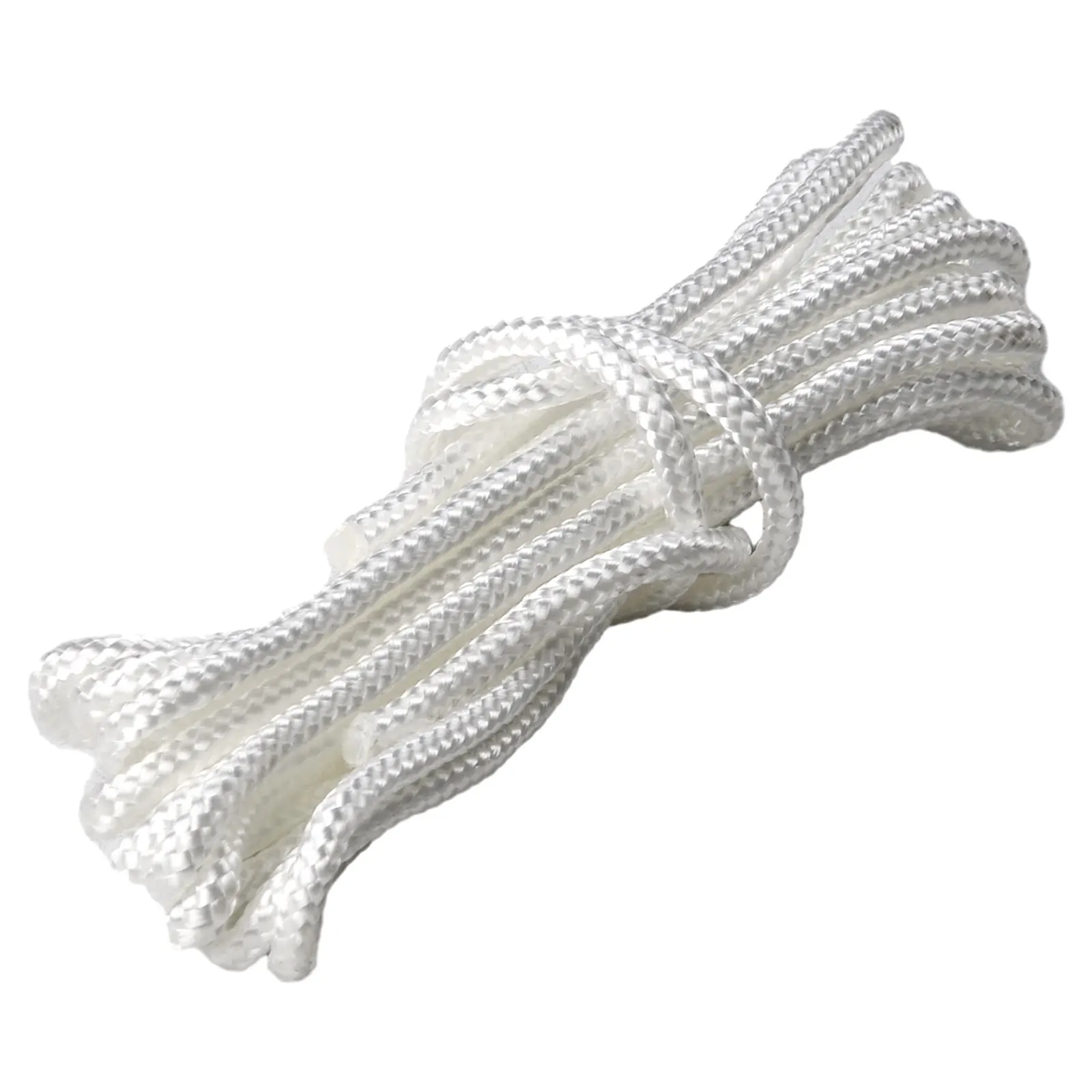 1PCS White Nylon Pull for starter Recoil Start Cord Rope Recoil Starting Rope For Garden for Lawn Mower for chainsaw Oil Wear