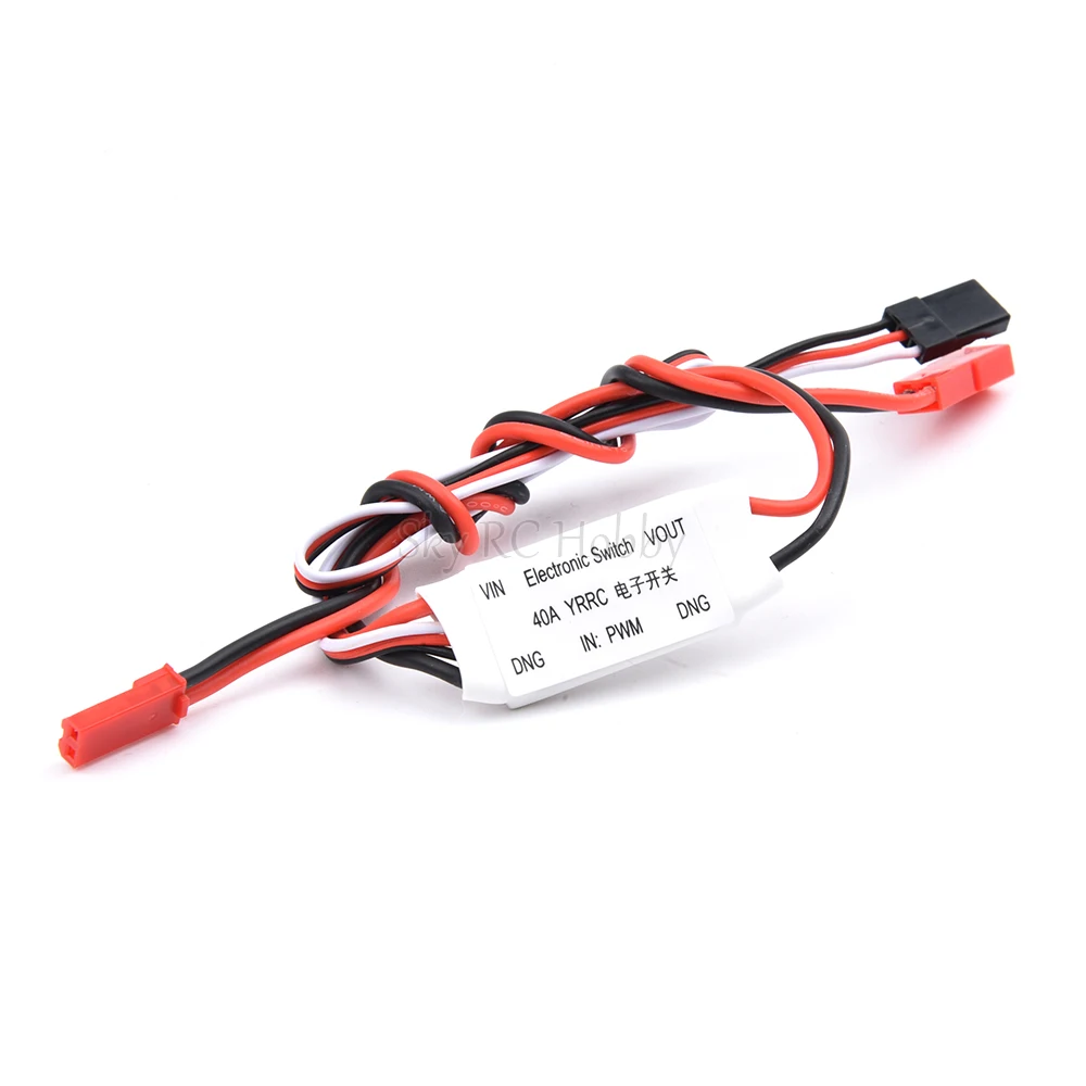 5A 8A 10A 30A 1-6s Electronic Switch PWM 3.7-27V Input for RC FPV Models Airplane Led Light Controller Engine Switch Interruptor