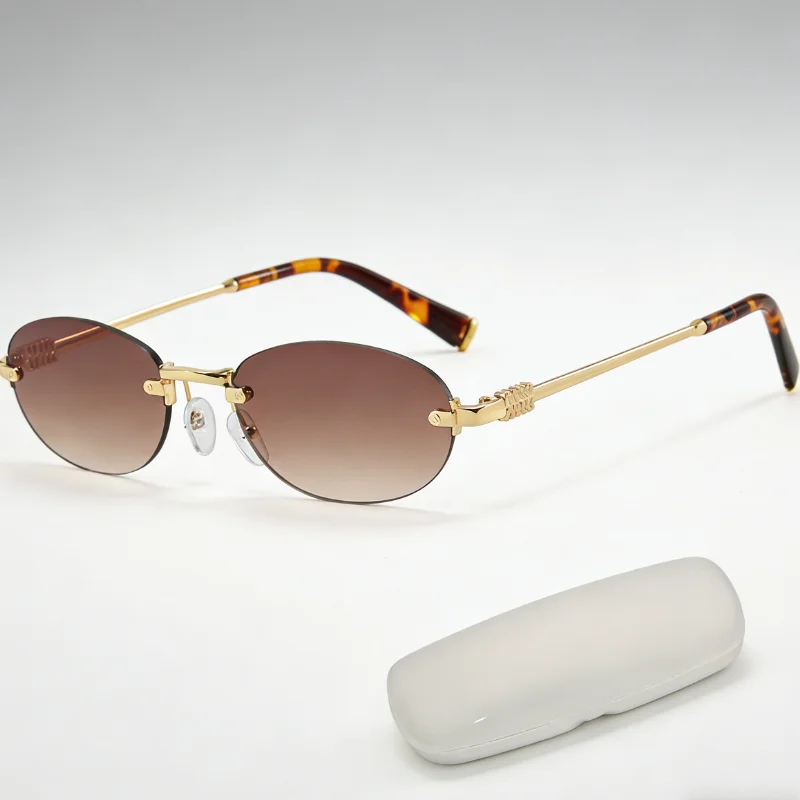 WM logo Retro Cat Eye Polarized Sunglasses Women UV400 Vintage Metal Frame Driving Fashion Sun Glasses 2025 image 6
