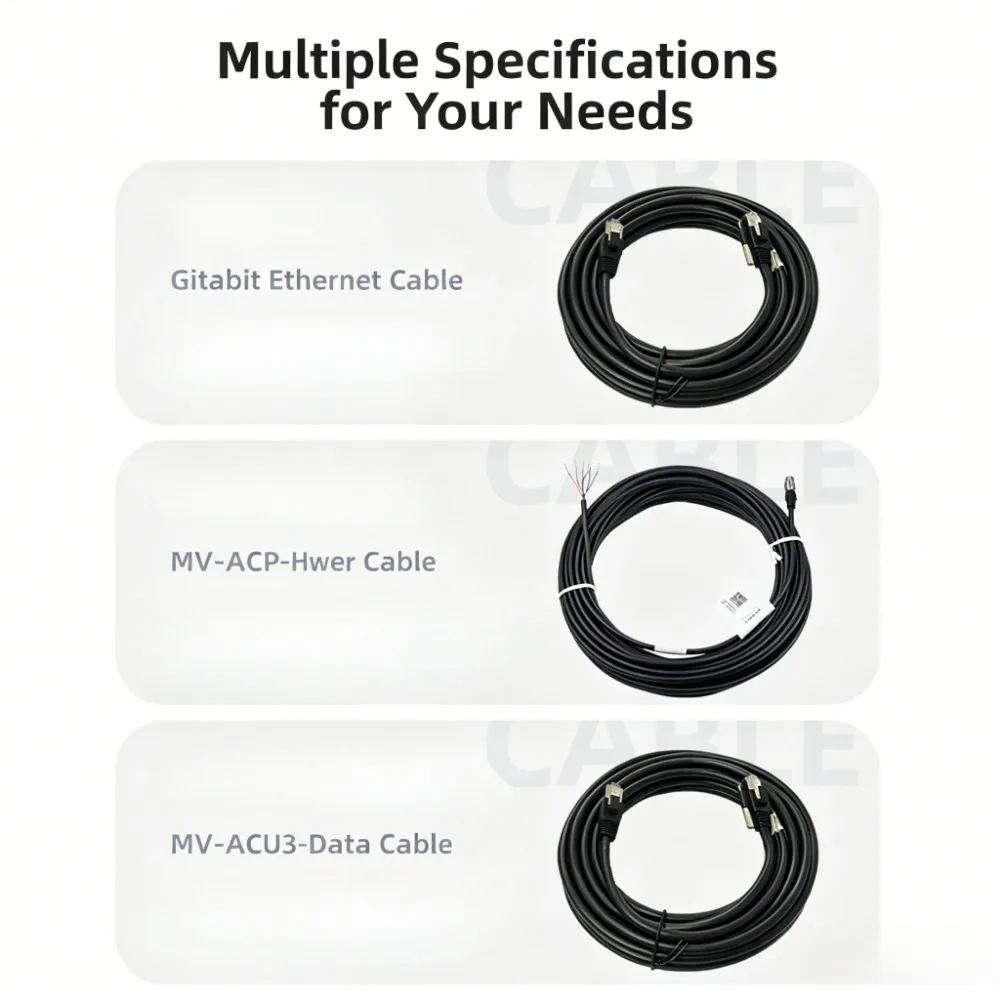 HIKROBOT Original MV-ACG-RJ45s Gigabit Cat5e Industrial Camera Cable Suitable for Hikvision Machine Vision Cameras view 5