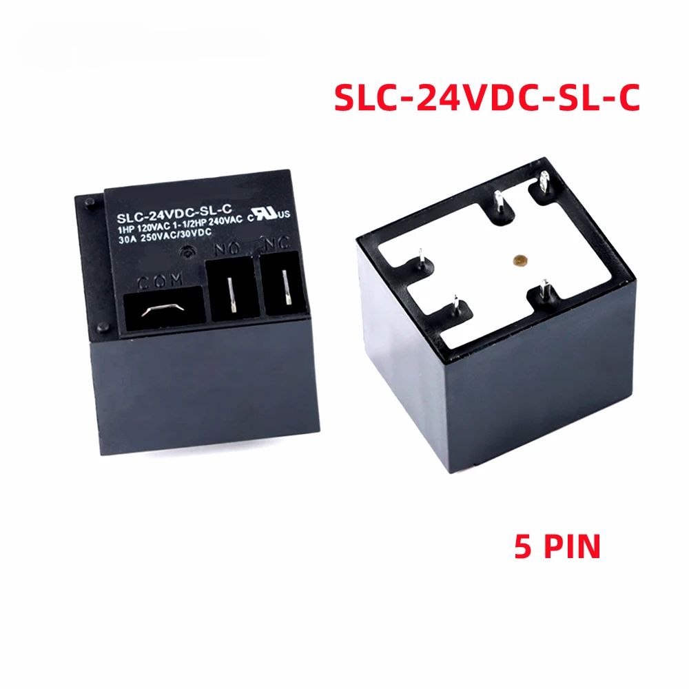 5PCS/Lot Original SLC-05VDC-SL-C SLC-12VDC-SL-C SLC-24VDC-SL-C SLC-05V/12V/ 24VC a group of conversion 5 pin Relay