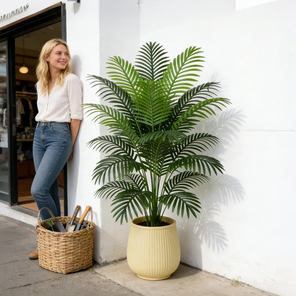 90‑120cm Large Artificial Palm - Artificial Hanging Plants ulasan dan harga