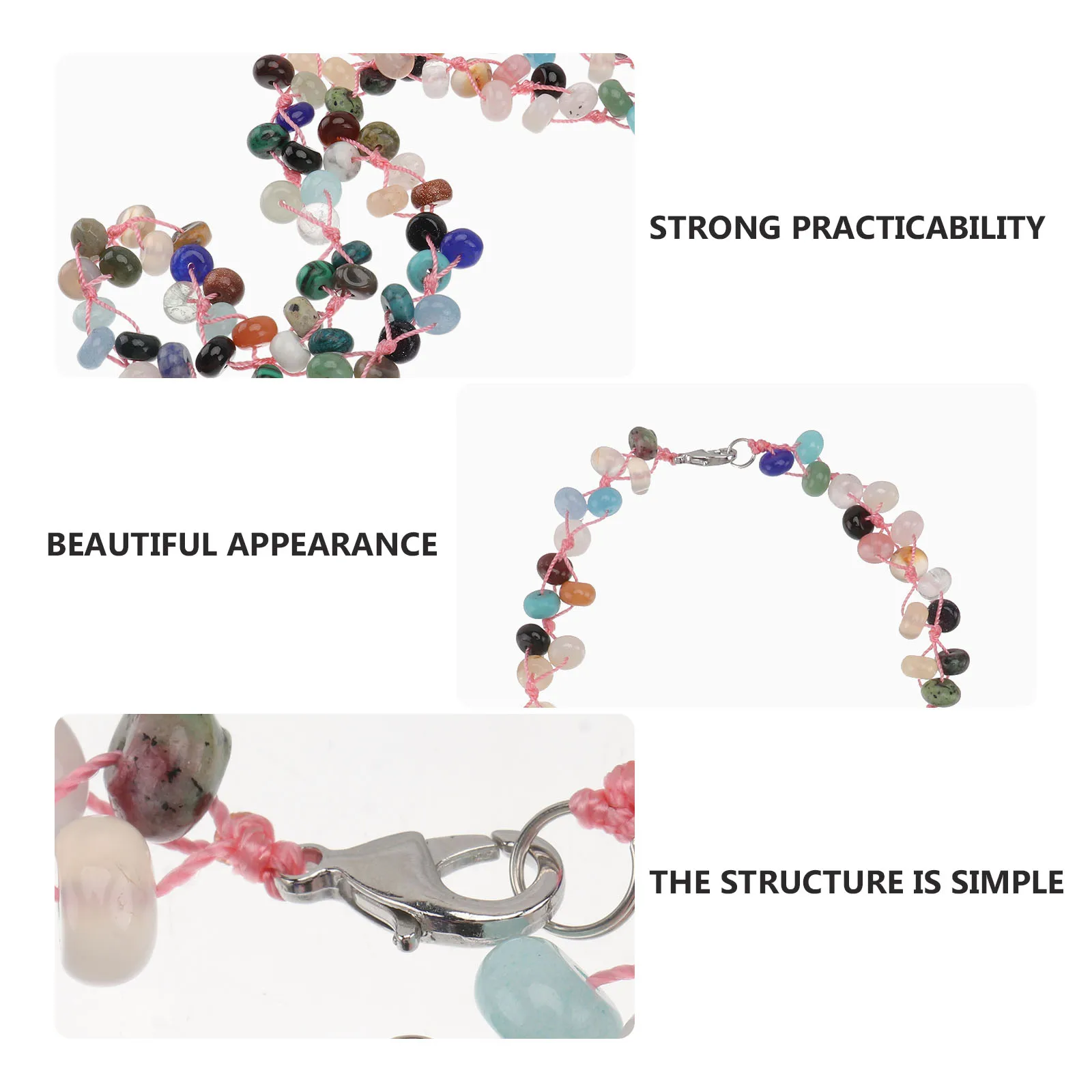 

Natural Stone Necklace Women Jewelry Trendy Choker Chain for Necklaces Pendant Woman