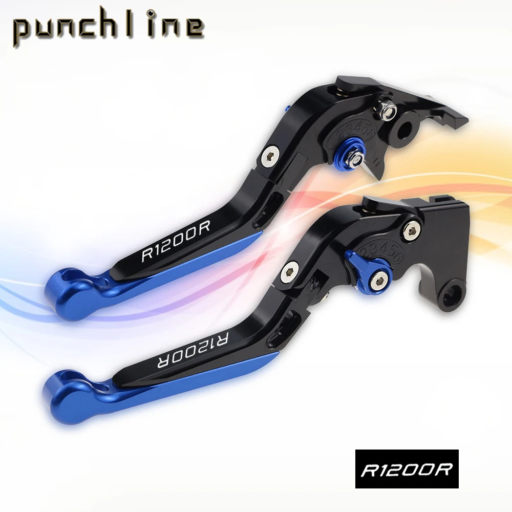 

Fit For R1200R 06-14 Folding Extendable Brake Clutch Levers For R 1200R R1200 R Motorcycle CNC Accessories Adjustable Handle Set