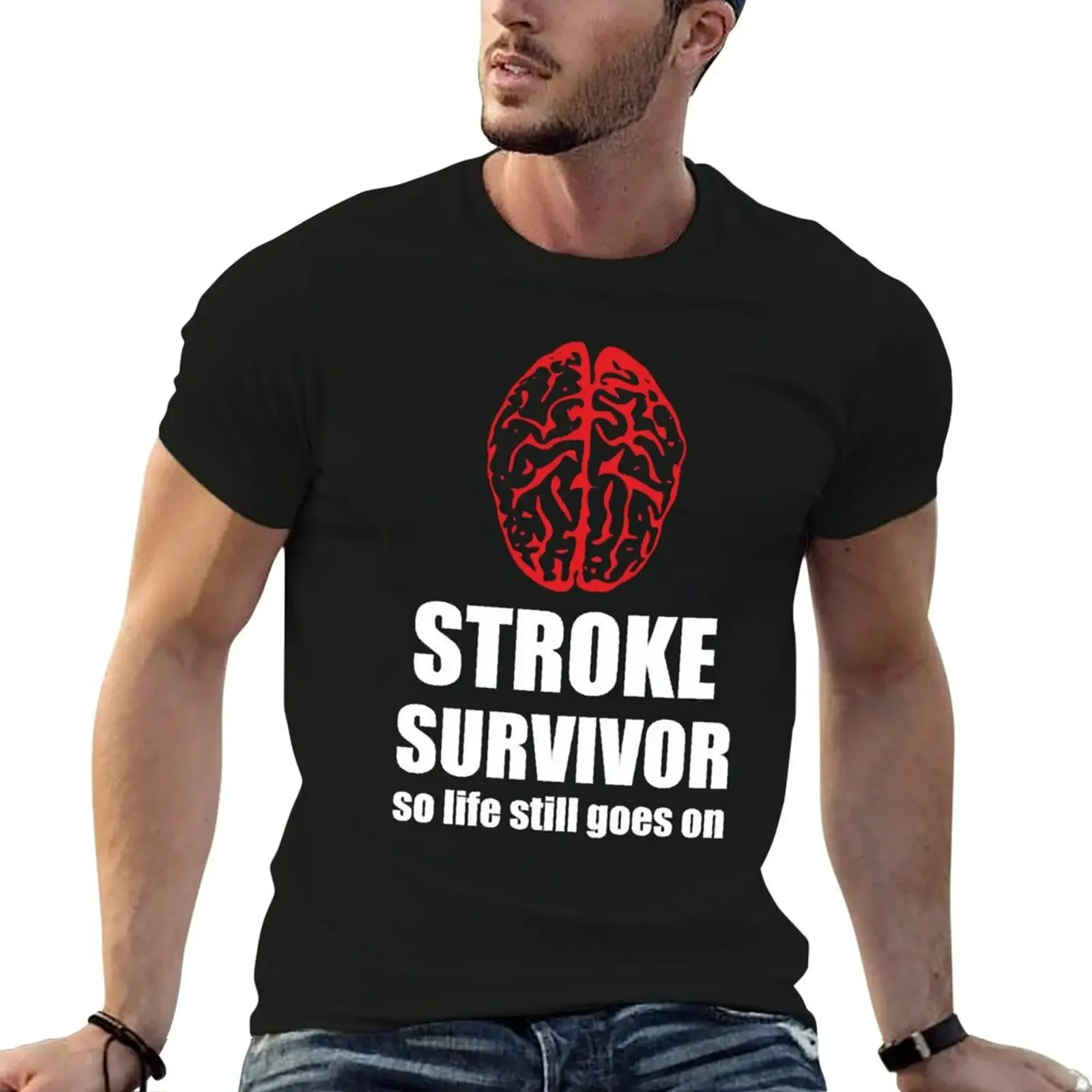 

stroke survivor T-Shirt heavyweights luxury t-shirt Personalized t-shirt Louboutins mens shirts graphic tee